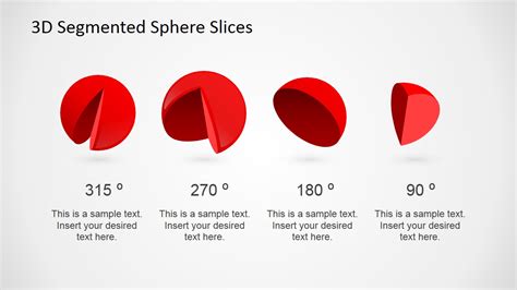 3d Sliced Spheres For Powerpoint Slidemodel