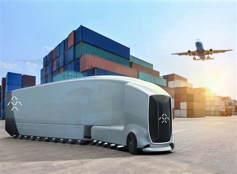 Futuristic Autonomous Semi Truck Concept Proposal For Faraday Future