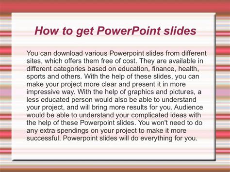 Advantages Of Powerpoint Slides Powerpoint Slides