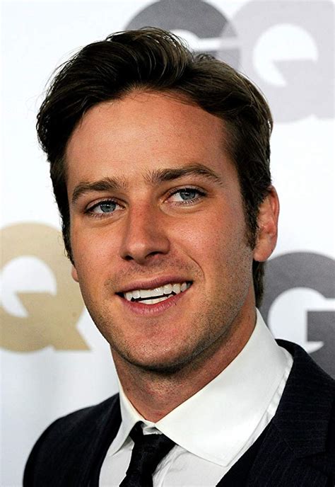 See how tall armie hammer is and compare to other celebs like elizabeth chambers and henry cavill. Pictures & Photos of Armie Hammer - IMDb