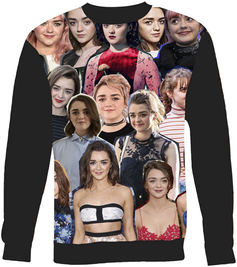 Maisie Williams Collage Sweater Sweatshirt Subliworks