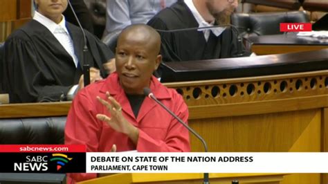 Watch Julius Malema Confessing That He Dont Beat Up His Wife During