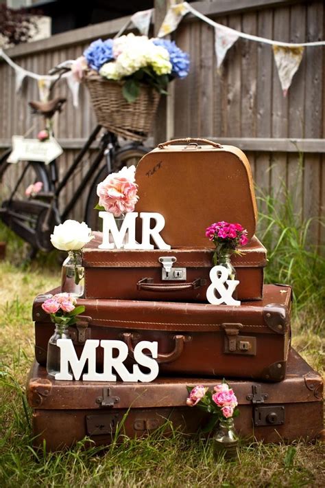 Vintage Wedding Weddings Vintage Suitcases 2061264 Weddbook