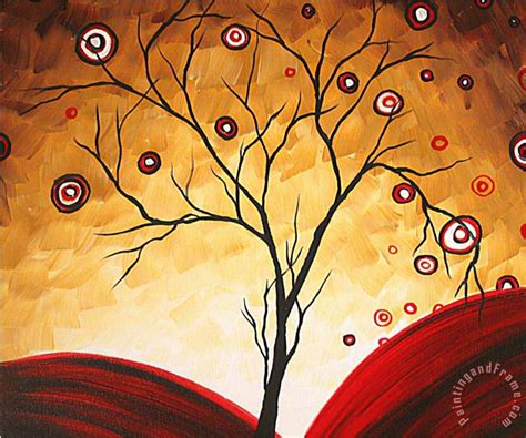 Megan Aroon Duncanson Red Dreams Painting Red Dreams Print For Sale