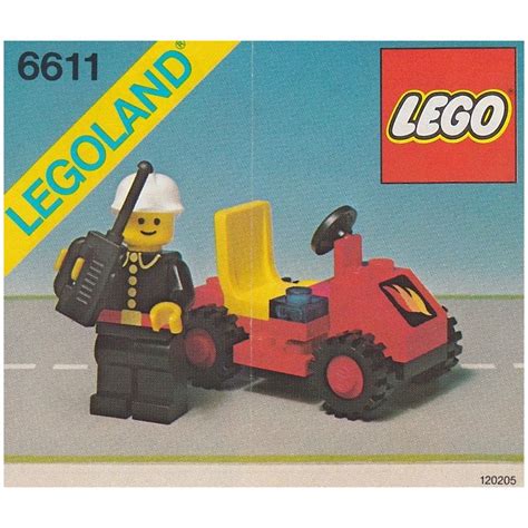 Lego Fire Chiefs Car Set 6611 Brick Owl Lego Marketplace