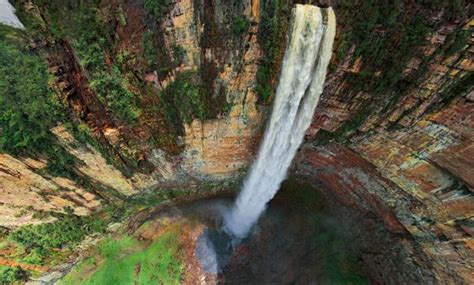 An Interactive 360° Aerial Panorama Of The Worlds Highest Waterfall