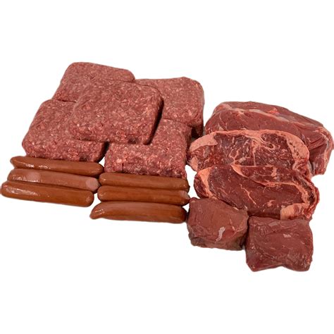 Thousand Hills 100 Grass Fed Beef Bundle 10 Lb Meat And Seafood