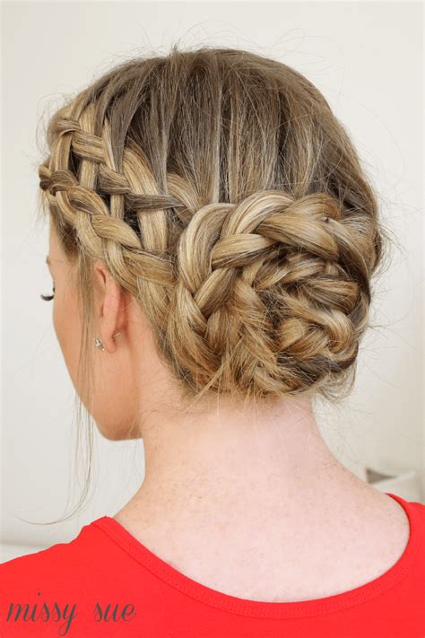 Here are some tips on how to french braid your hair in 3 minutes—or less! Waterfall, Dutch, French Braided Bun