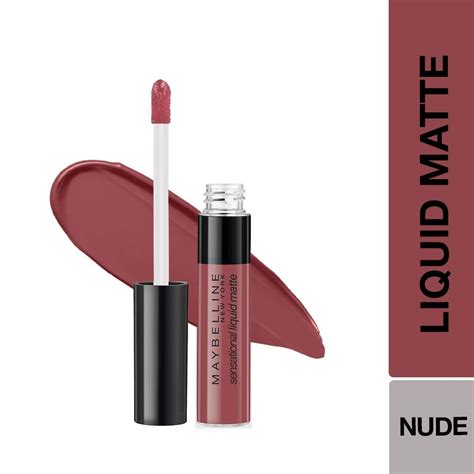 Buy Maybelline New York Sensational Liquid Matte Lipstick Best Babe G Online Purplle