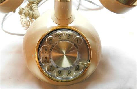 Vintage Western Electric French Princess Style Rotary Telephone Cream