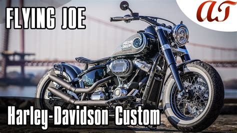 Custom chopper & motorcycle parts for customs, harleys, baggers ,choppers & metric motorcycles. Harley-Davidson SOFTAIL SLIM Custom: FLYING JOE * A&T ...