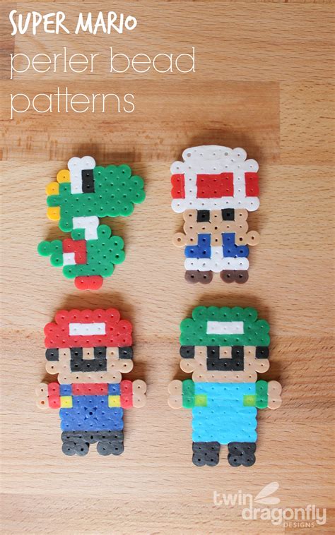 Mario Perler Bead Patterns Dragonfly Designs