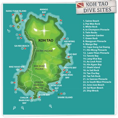 Koh Tao Dive Sites Lbd La Bombona Diving