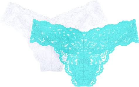 smart and sexy women s signature lace thong panty 2 pack