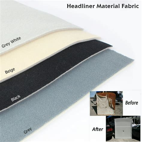 Headliner Material Fabric Replace Repair Roof Liner Upholstery 18
