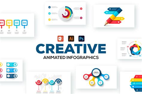 80 Cool Animated Infographics Presentatio Masterbundles