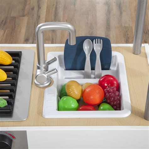 Toddler play kitchen roundup & review of kidkraft uptown kitchen. Uptown Urban Wood Kitchen & Island™ | Play Kitchens | Step2