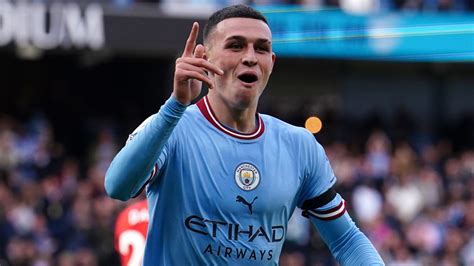 Phil Foden Signed Official Manchester City Shirt CharityStars