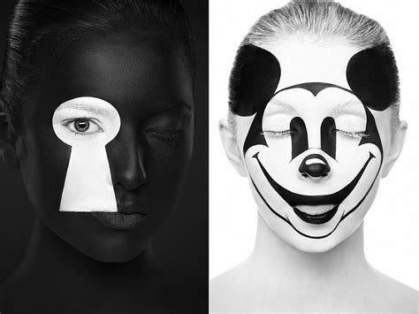 Weird Beauty Face Paintings By Alexander Khokhlov