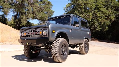 Icon New School Br 40 Restored And Modified Ford Bronco Youtube