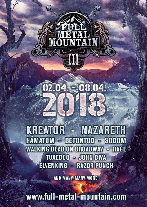 The official wacken open air facebook page! Full Metal Mountain: 5 neue Bands für die härteste ...