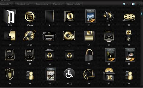 Black And Gold Icon Pack Icon Pack Icon Gold
