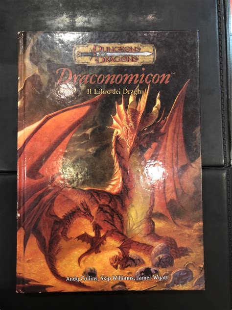 Dungeons And Dragons Draconomicon 35 Il Libro Dei Draghi Con Artwork