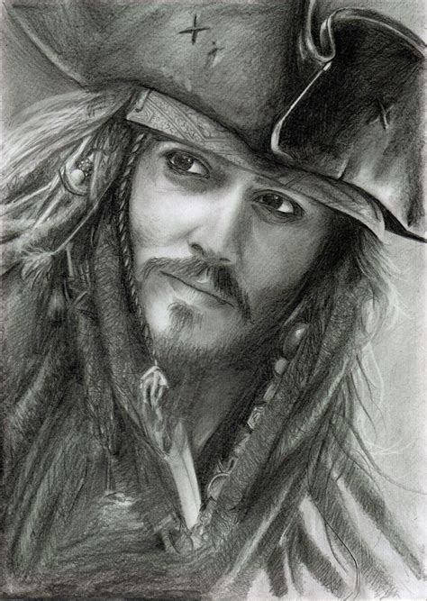 Captain Jack Sparrow Artist Unknown Jack Sparrow Dibujo Jack Sparrow Drawing Sparrow