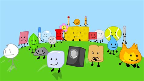 BFDI Characters Pack 3D Model By Pokych Adams Pokych Adams