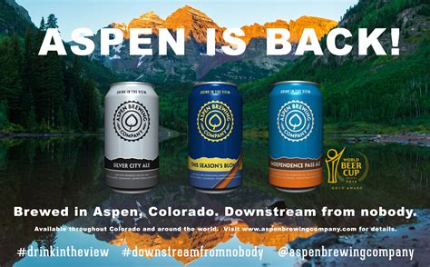 Aspen Brewing Co To Restart Colorado Distribution The Beer Connoisseur