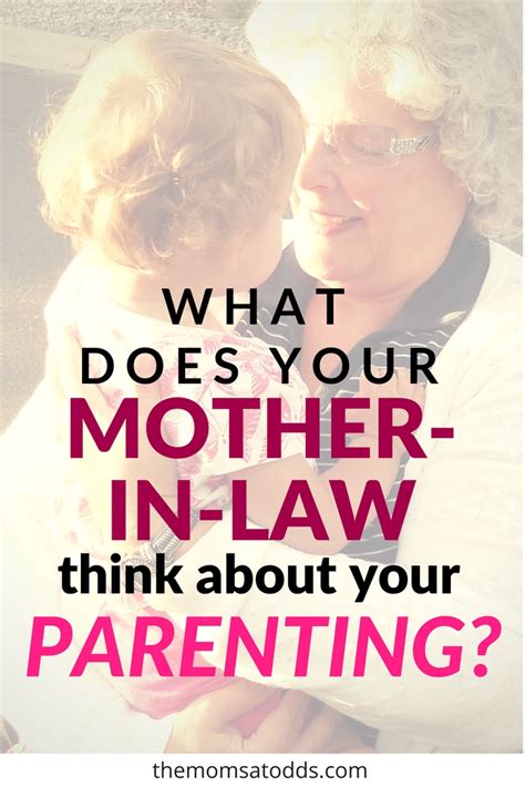 What Does Your Mother In Law Think About Your Parenting