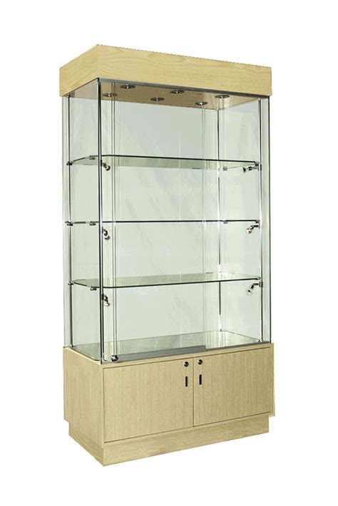 1000mm Glass Wooden Retail Shop Display Cabinet