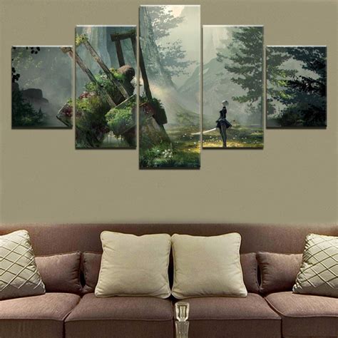 Landscape Painting Canvas Hd Printed Game Painting Wall Art Decor