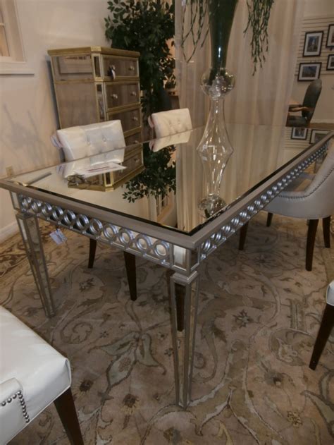 Zgallerie Mirrored Dining Table At The Missing Piece