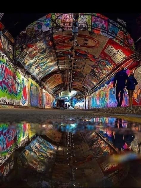 Leake Street Graffiti Tunnel Street Art Utopia