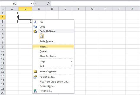 How To Insert New Column In Excel Using Keyboard
