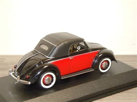 Minichamps 143 Volkswagen Beetle Hebmuller Cabriolet Soft Top