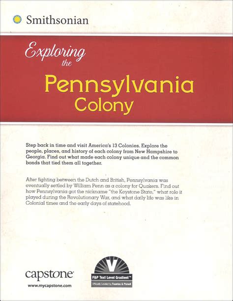 Exploring The Pennsylvania Colony Exploring The 13 Colonies