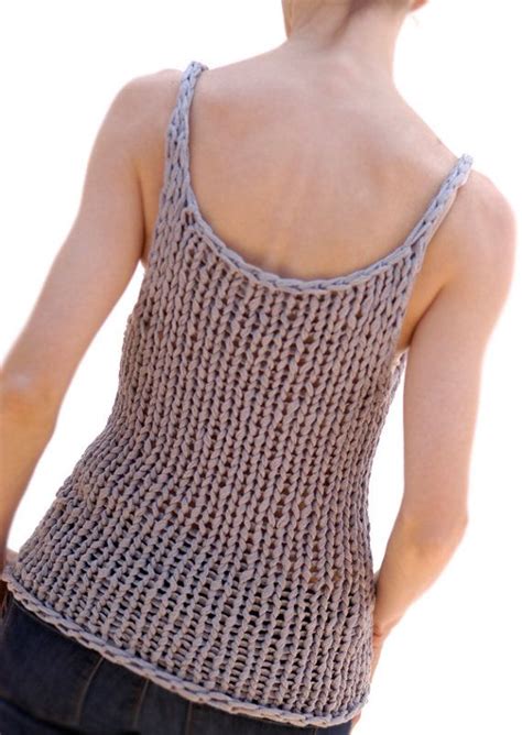 instructions to make a simple tank knitting by karenclements Ρούχα Πλεκτά και Πουά