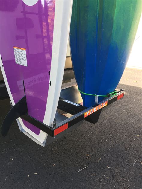 Yakups® Rv Vertical Kayak Rack E2kr37w Carry 4 Paddleboards 2 Kayaks