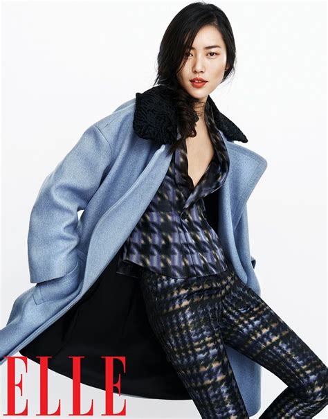 Liu Wen Models Fall Looks For Elle Chinas September Issue With Images