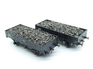 Parkside O Gauge Open Lwb Grampus Mineral Ballast Coal Wagons X Set