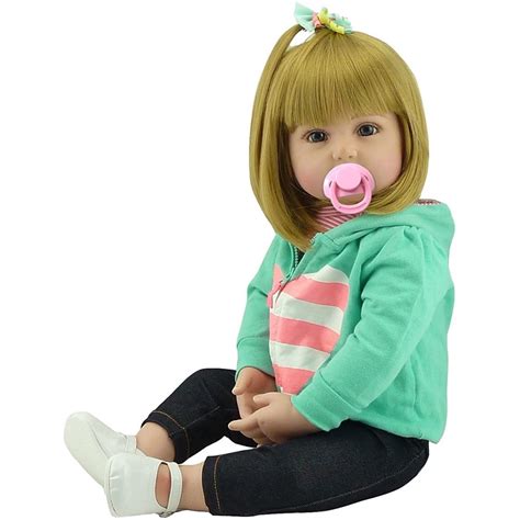Npkdoll 22 Inches Reborn Toddlers Reborn Baby Dolls Girl Realistic Soft