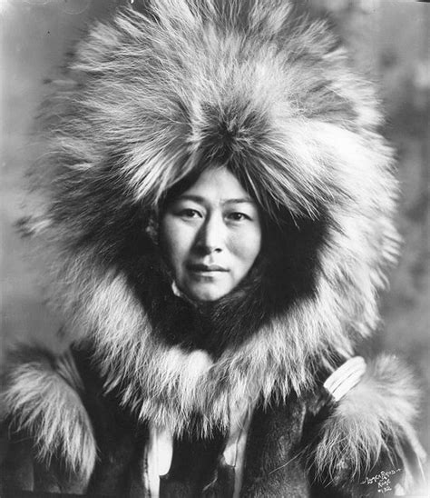 Nowadluk And Inuit Woman From Alaska In The Us The Term Eskimo Was