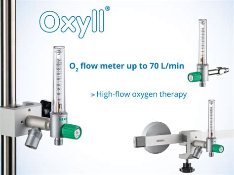 New Oxyll Oxygen Flowmeter Oxyll 70 Lmin High Flow Oxygen Therapy