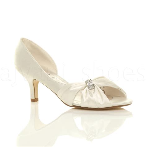 Sposa, cerimonia, su misura » scarpe donna scarpe donna: Scarpe donna sandali tacco basso matrimonio nozze elegante da sposa sera taglia | eBay