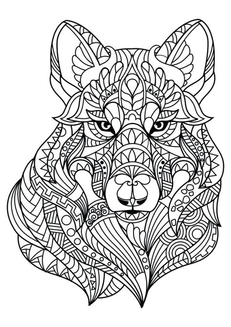 Abstract Animal Coloring Pages At Free