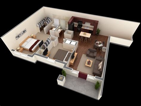 Floorplanner is the easiest way to create floor plans. 50 3D FLOOR PLANS, LAY-OUT DESIGNS FOR 2 BEDROOM HOUSE OR ...