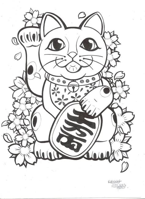 Neko Coloring Pages At Getdrawings Free Download