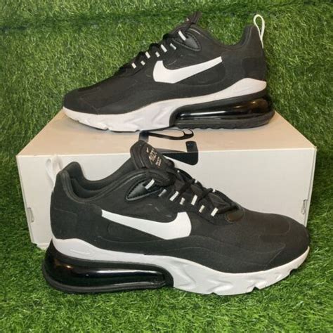 Pre Owned Nike Air Max 270 React Black White Running Shoe Mens Sizing
